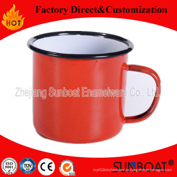 Sunboat Enamel Cup / Mugtableware Menaje de cocina / Aparato de cocina